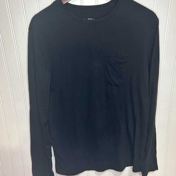 Goodfellow & Co. Mens Black Long Sleeve Shirt Medium - Picture 1 of 2